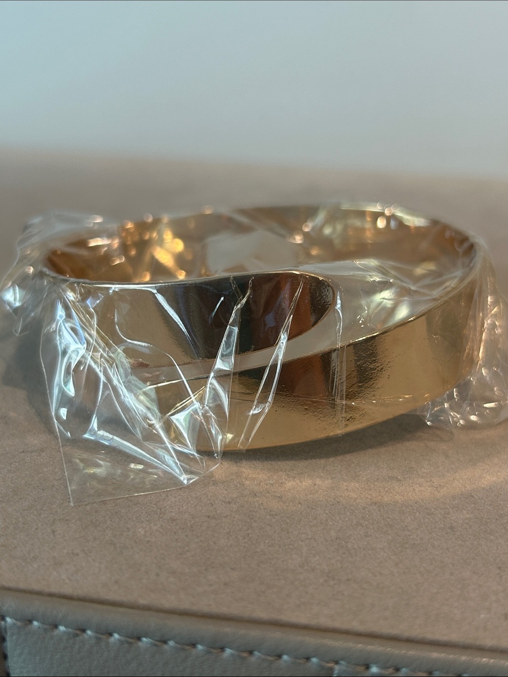 Gold Tone Metal Bracelets Set - 4 Piece - Picture 5 of 5